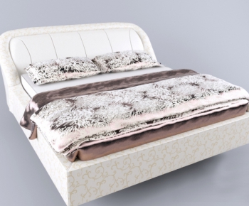 Modern Double Bed-ID:847285969