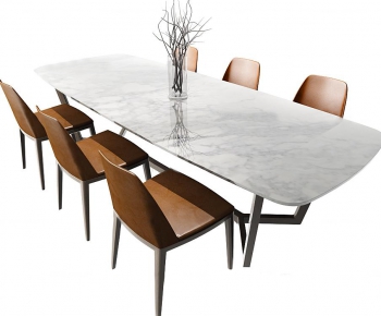 Modern Dining Table And Chairs-ID:318598226