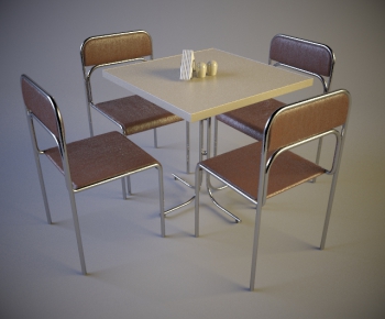 Modern Dining Table And Chairs-ID:570369295