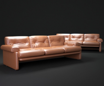 Modern Three-seat Sofa-ID:889161153