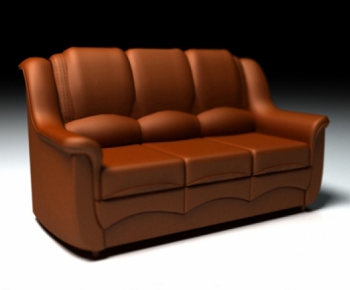 European Style Three-seat Sofa-ID:415158643