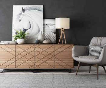 Modern Nordic Style TV Cabinet-ID:660755172