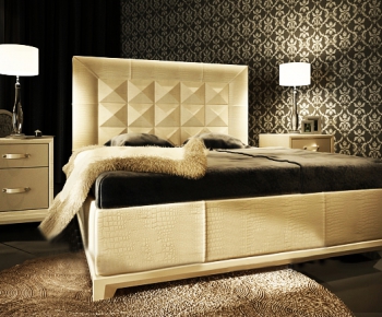 Modern New Classical Style Bedroom-ID:419876132