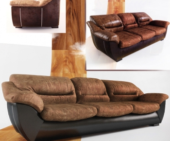 Modern Three-seat Sofa-ID:509949777