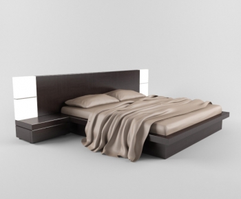 Modern Double Bed-ID:229306286