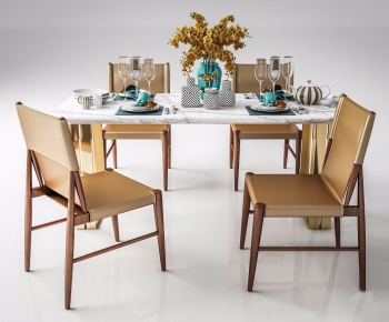 Modern Dining Table And Chairs-ID:901196991