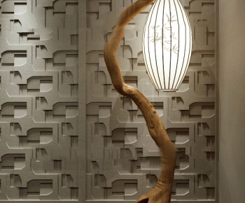 New Chinese Style Floor Lamp-ID:778317853