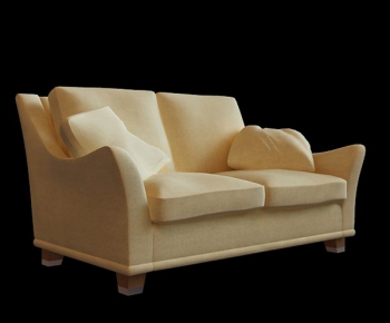 Modern Simple European Style A Sofa For Two-ID:724718829