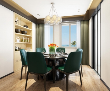 Post Modern Style Dining Room-ID:670728442