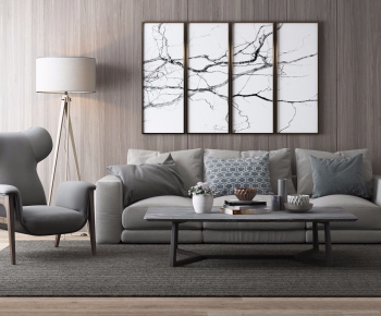 Modern Nordic Style Sofa Combination-ID:483959738
