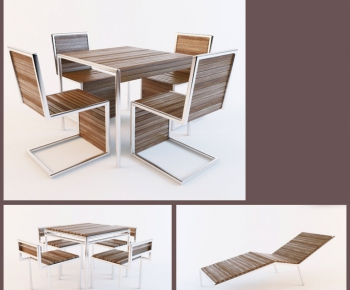 Modern Leisure Table And Chair-ID:226132521