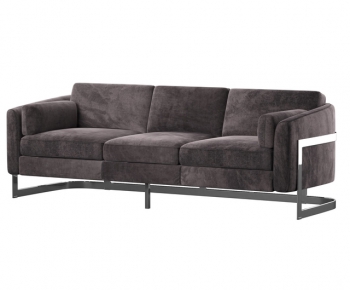 Modern Three-seat Sofa-ID:134646528