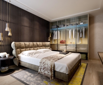Modern Hong Kong Style Bedroom-ID:191438721
