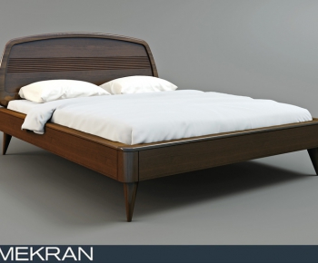 Modern Double Bed-ID:397527993