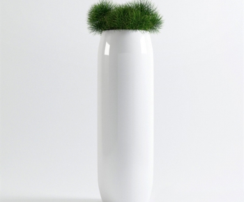 Modern Potted Green Plant-ID:986098428