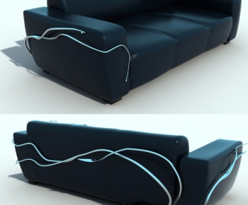 Modern Three-seat Sofa-ID:290440481