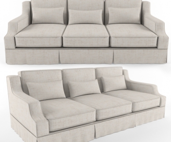 American Style Three-seat Sofa-ID:835708941