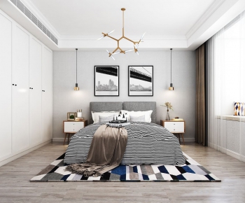 Nordic Style Bedroom-ID:695376844