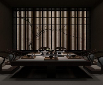New Chinese Style Tea House-ID:144993443
