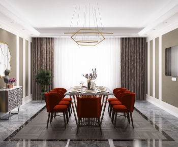 Post Modern Style Dining Room-ID:432857629