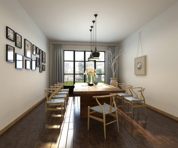 Modern Nordic Style Dining Room-ID:391279447