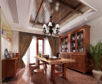 New Chinese Style Study Space-ID:934578237