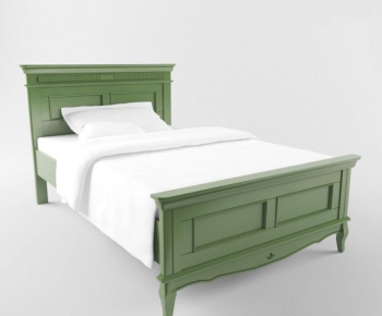 Modern Double Bed-ID:344634599