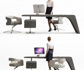 Modern Manager's Desk-ID:499999492