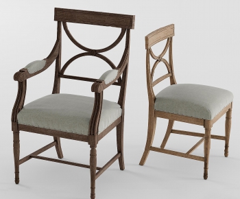 American Style Single Chair-ID:622036354