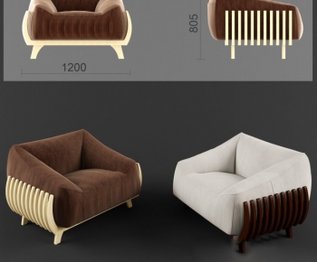 Modern Single Sofa-ID:694907786