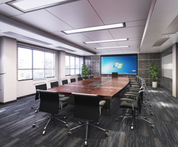 Modern Meeting Room-ID:643280744