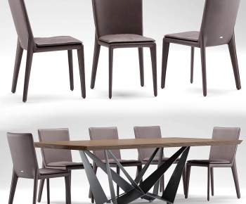 Modern Dining Table And Chairs-ID:572590151