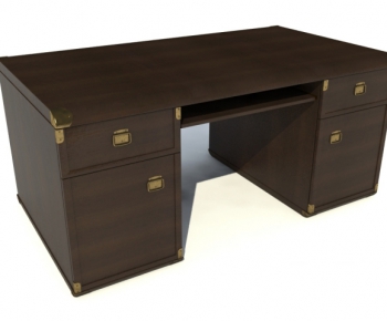 Simple European Style Desk-ID:469303533