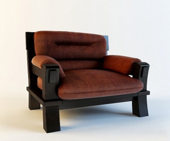 European Style Single Sofa-ID:515564572