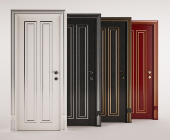 Modern Simple European Style Door-ID:319972287
