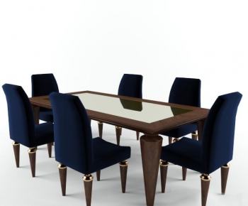 European Style Dining Table And Chairs-ID:826303937