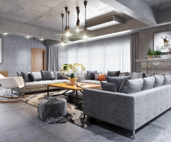 Nordic Style A Living Room-ID:161942271