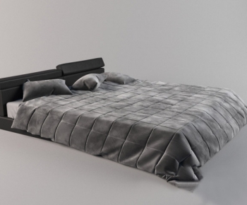 Modern Double Bed-ID:385039579