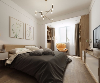 Nordic Style Bedroom-ID:452547153