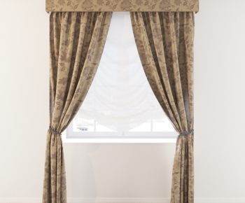 Simple European Style The Curtain-ID:993599753