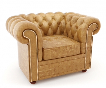 European Style Single Sofa-ID:579151427
