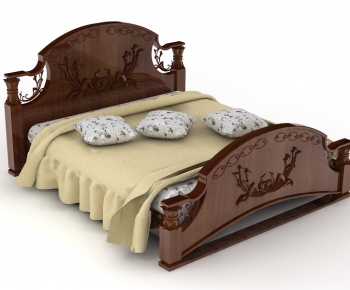 European Style Double Bed-ID:736358222