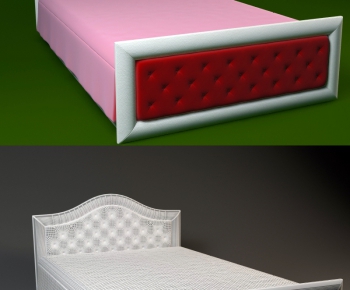 Modern Double Bed-ID:685002822