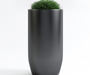 Modern Potted Green Plant-ID:498398476