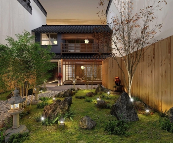 New Chinese Style Courtyard/landscape-ID:372212779