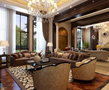 European Style A Living Room-ID:319379965