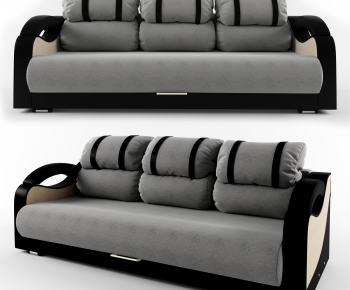 Modern Three-seat Sofa-ID:880237927