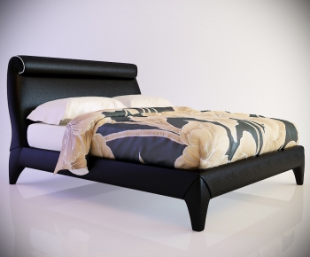 Modern Double Bed-ID:467573895