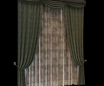 European Style The Curtain-ID:297345449
