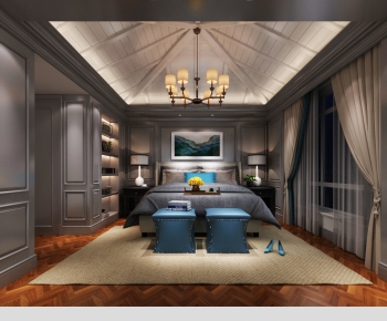 American Style Bedroom-ID:368691439